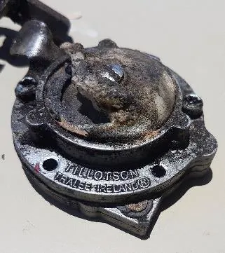 Carburettor cast with the name Tillotson, Ireland