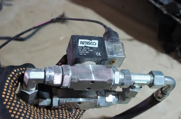 AMISCO coil on the missile's fuel line