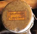 Pressure switch label from the Dammam debris